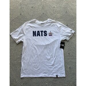 Washington Nationals New Era Pride Shirt - White -‎ Large - NWT